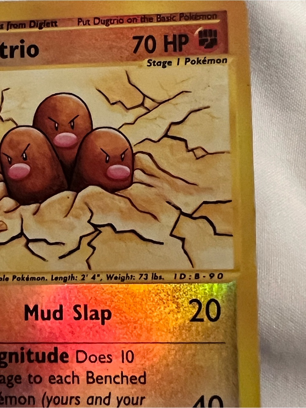2002 RARE Dugtrio Reverse Holo Pokemon Card Expedition Base 10/165 - Picture 9 of 10